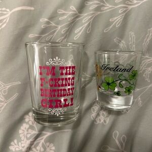 Clear Glass Shot Glass Set
